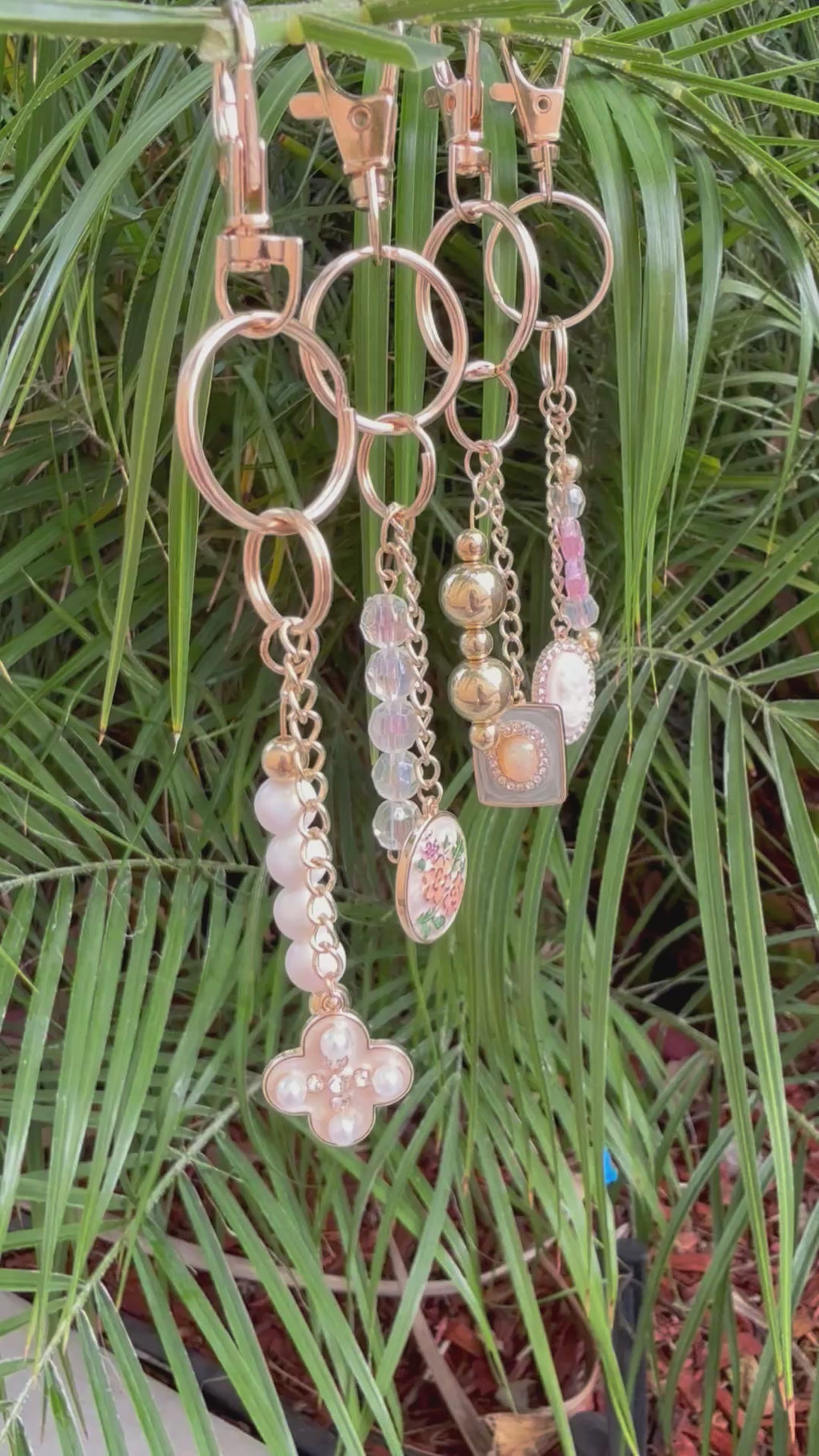 keychain and purse charms